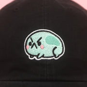 Angy Frog Hat in Black