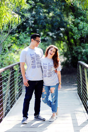 GIANT HUGS - HEATHER GREY SHIRT (UNISEX)
