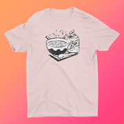 Chicken Noodle Soup Retro Style Monochromatic (UNISEX)