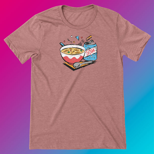 Chicken Noodle Soup Retro Style Color (UNISEX)
