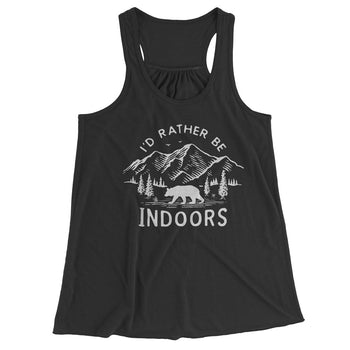 I'd rather be Indoors - Tank Top (LADIES)