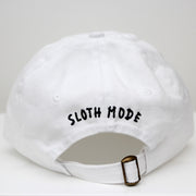 Sloth Mode - White Dad Hat