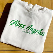 Gloss Angeles Crew in White