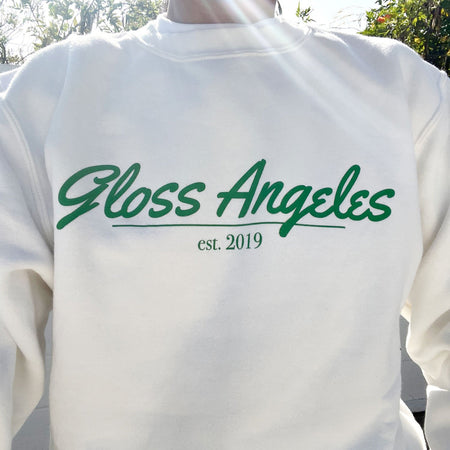 Gloss Angeles Crew in White